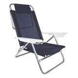 Cadeira Praia Reclinável Mor Summer Com Almofada 002490 