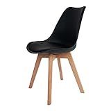 CADEIRA SAARINEN WOOD CX 1 PP PRETO