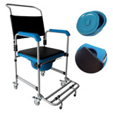 Cadeira Sanitária Higiênica De Banho 150kg D50 Dellamed