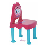 Cadeira Tramontina Infantil Monster Em Polipropileno Rosa