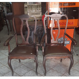Cadeiras Antigas De Braço Imbuia Anos
