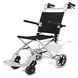 Cadeiras Cadeira De Rodas Dobrável Para Viagem  Cadeira De Rodas Portátil De Liga De Alumínio Leve Com Apoio De Braço Idoso