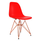 Cadeiras Charles Eames De Ferro Cobre Colorida