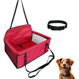 Cadeirinha Assento Pet Carro Para 1 Cachorro Gato Até 30kg