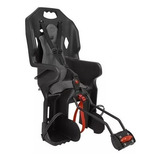 Cadeirinha Bike Polisport Dusky Ff V29 Traseira Cinza Cinza