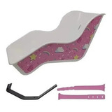 Cadeirinha Boneca Bike Baby Alive Para Bicicleta Infantil Cor Rosa