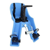 Cadeirinha Criança Bicicleta Diant Baby Azul C cinto Kalf