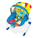 Cadeirinha De Balanço Musical Vibratória Rocker Azul Mastela
