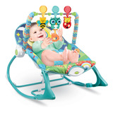 Cadeirinha De Descanso Bebe Musical Vibratória Balanço 18kg