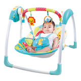 Cadeirinha Descanso Balanço Automática Verde Girafa Mastela