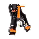 CADEIRINHA DIANTEIRA BABY BIKE GRAFITE COM LARANJA