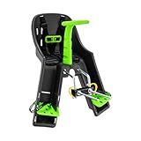 CADEIRINHA DIANTEIRA BABY BIKE GRAFITE COM VERDE