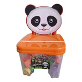 Cadeirinha Infantil Kidverte Panda Blocos De Montar Big Star