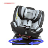 Cadeirinha Para Carro Evolutty 360 Cinza 0 A 36 Kg Cosco