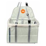 Cadeirinha Para Pets Tubline Transpet Big 15kg Cor Cinza