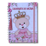 Caderneta De Vacinação Atualizada Menina Princesa Capa Dura