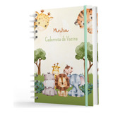 Caderneta De Vacinação Menino Versão Atualizada Safari Cor Na