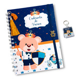 Caderneta Vacinação Urso Principe  não É Personalizada 