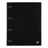 Caderno Argolado Preto Fichário Yes A4 C 96 Folhas Brinde