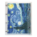 Caderno Argolado Universitário Van Gogh Com 250 Folhas