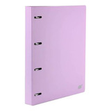 Caderno Argolado Yes 96fls Fichário Tons Pastéis 31x24cm