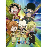 Caderno Brochura Uni One Piece 80 Fls Tilibra Sortido