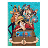 Caderno Brochura Universitário One Piece 80 Folhas Tilibra