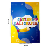Caderno Caligrafia 1 4 Brochura Capa