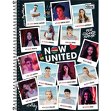 Caderno Capa Dura Universitário 10 Matérias Now United