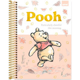 Caderno Capa Dura Ursinho Pooh 1 Matéria 80 Folhas 200x275mm