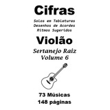 Caderno Cifras E Solos Violão Sertanejo