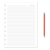 Caderno Criativo Refil 50f Pautadas Grande Discos