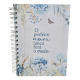 Caderno De Anotações 200 Pag coleção O Perfeito Amor