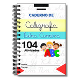 Caderno De Caligrafia Infantil 104 Atividades De Letra Cursiva