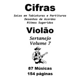 Caderno De Cifras Sertanejo Violão Vol