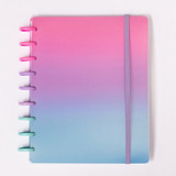 Caderno De Disco Inteligente Basic Floresça Colegial Médio