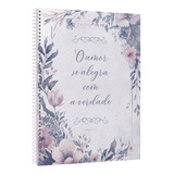 Caderno De Fé Floral