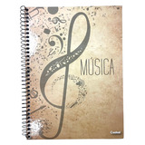 Caderno De Música 96 Folhas Universitário