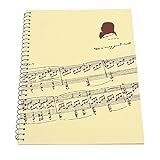 Caderno De Notação Musical De 50 Páginas Papel Manuscrito Caderno De Música Papel De Escrita Para Escrever E Copiar Partitura Musical Padrão De Partitura Amarela 