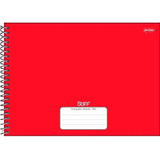 Caderno Desenho Vermelho Esp cd