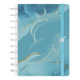 Caderno Disco 140 Fls G Grande Oceania Mar