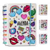 Caderno Disco Basic Candy Inteligente 100