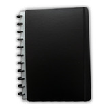 Caderno Disko Disco Inteligente Grande A4 80 Preto Refil