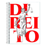 Caderno Escolar Direito Universitário 20 Matérias