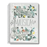 Caderno Espiral De Música CD 96 Folhas Credeal