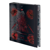 Caderno Fichário Argolado Game Of Thrones Com 10 Divisórias
