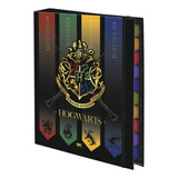 Caderno Fichário Argolado Harry Potter Hogwarts Colegial