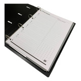 Caderno Fichário Argolado Preto Colegial Escolar Yes A4