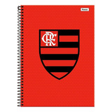 Caderno Flamengo 160fls 10mat Universitário Capadura