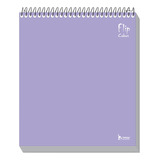 Caderno Flip Colors P canhoto 10m 160f Lilas Cd 234mmx204mm